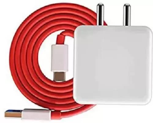 ORENSH Charger for ONEPLUS NORD 8/8PRO/7t / 7t pro / 7/7 pro / 6 / 6t / 5t / 5 / 3t / 3, USB Type c Fast Dash Charging Charge Data Cable (one Plus) (Charger + Cable) (DCH-2022-ORS-4213)