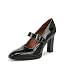 Black Patent Faux Leather