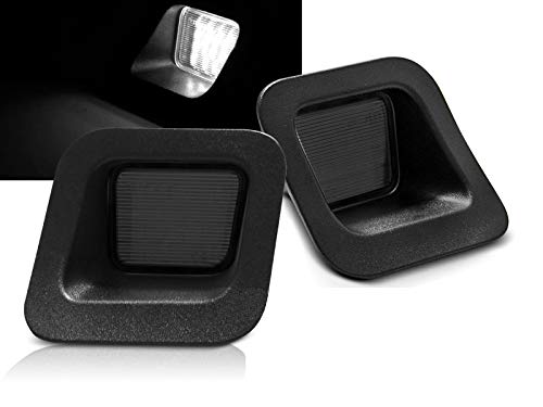 License Plate Lights LED compatible with Dodge Ram 1500 2500 3500 2003 2004 2005 2006 2007 2008 2009 2010 2011 2012 2013 2014 2015 2016 2017 2018 GV-2078 Number Plate Lights License Plate Light