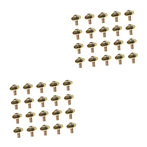 Juego de 40 tornillos de montaje para tambor caja miniatura 1
