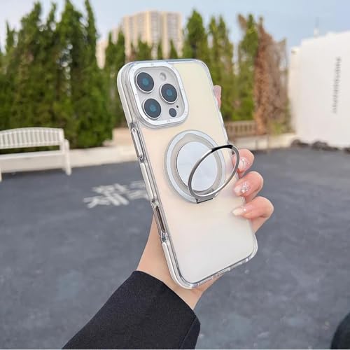 Coque iPhone 12 Pro antichoc givrée compatible chargeur sans fil et support