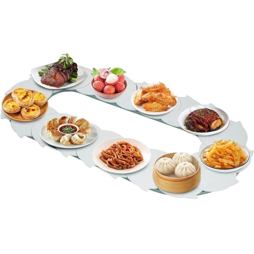 ��]���_�C�j���O�e�[�u���g���C �_�C�j���O�e�[�u���p�^�[�� �A360°�蓮 ���C�W�[�X�[�U���I�[�K�i�C�U�[�A����~�߃��b�N�A�_�C�j���O �A�L���r�l�b�g�A�J�E���^�[�g�b�v�p�ė��p�\�ȉ�]���t�[�h�g���C(1.2M/3.9ft)