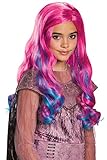 Disguise Audrey Descendants 3 Girls Wig Standard, pink