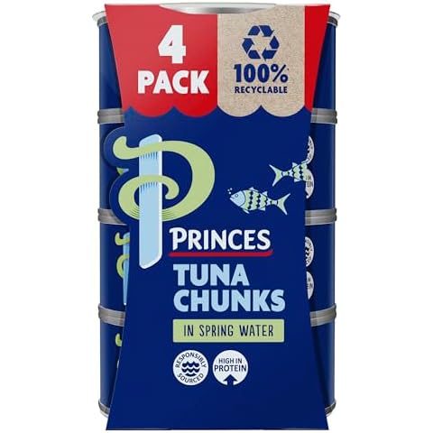 Princes Tuna Chunks in Spring Water, 145 g Pack Cover