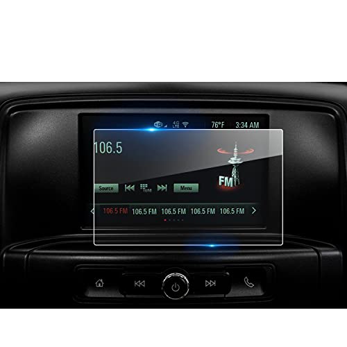 Lfotpp 2022 Gmc Screen Protector 2016-2020 2021 2022 Gmc Sierra 1500 2500Hd 3500Hd 7 Inch Intellilink Car Navigation Screen Protector Glass Center Touch 2022 Gmc Infotainment Screen Protector(7-Inch) #TOP18