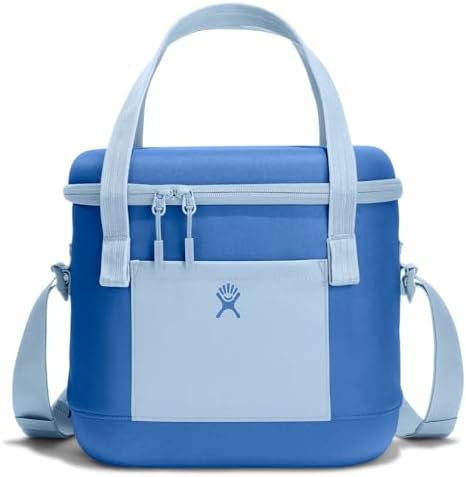 Hydro Flask Cooler Bag - Insulated Soft Lunch Bag - 12 L Capacity in Cascade and Surf Blue