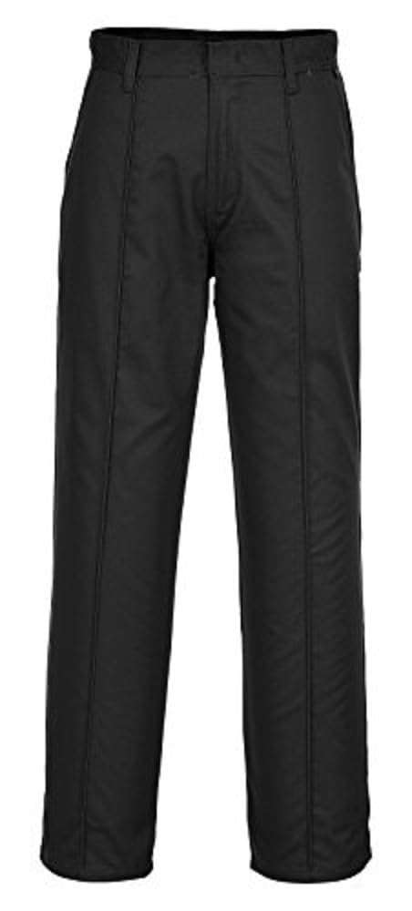 Portwest Preston Trouser, Size: 36, Colour: Black, 2885BKR36