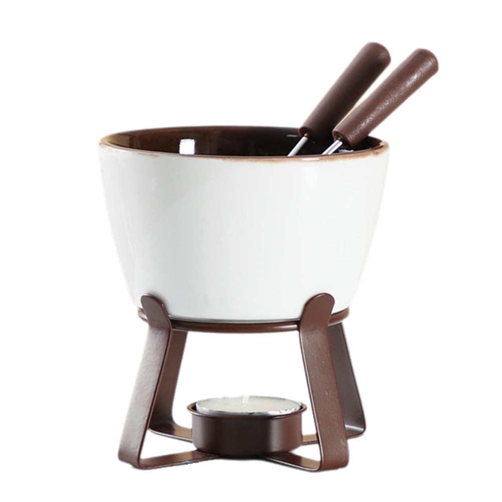 CTRLZS Chocolate Fondue Cup Set Melting Pot Set Chocolate Cheese Butter Cup B
