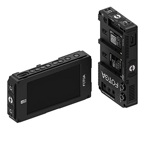 Image of Fotga A50TLS 5 inch DSLR Camera Touch Screen Video Field Monitor HD 1920x1080 3D LUT, 3G SD, Support 4K HDMI Input Output Dual NP-F550 F970 F570 F550 Battery Plate for Sony A6500 Panasonic GH5 Canon 5D