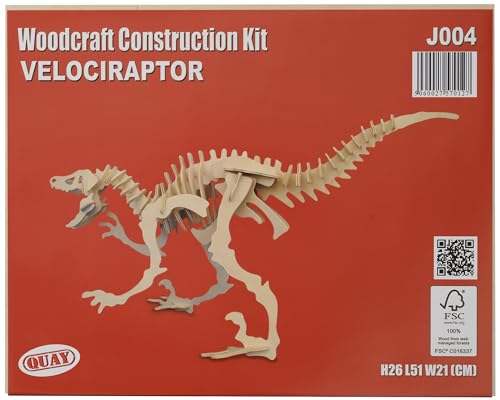 Quay Velociraptor Woodcraft Construction Kit FSC - Image 2