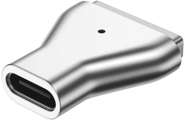 Adaptador de corriente USB-C a MagSafe 2 de 100 W para MacBook Air de 11 pulgadas y 13 pulgadas con modelo A1435, A1465, A1466, MD223, MD224, MD231,