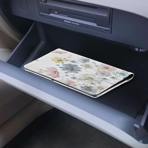 Organizador de auto de cuero miniatura 6