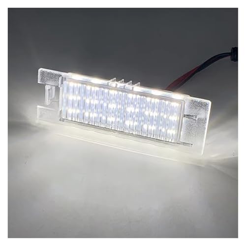 Lámpara matrícula LED para Opel解决Astra Corsa luz amarilla 2