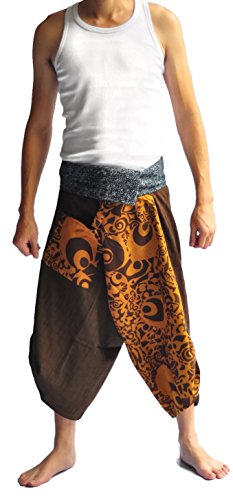Siam Trendy Men's Japanese Style Pants One Size