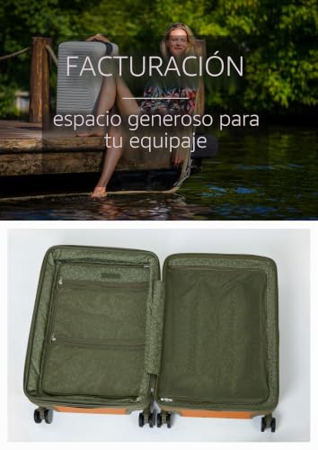 Miniatura 3 de Hauptstadtkoffer Mitad - Maleta Rígida Mediana Tsa, 4 Ruedas, Equipaje Check-In Con Ampliación De Volumen De 8 Cm, 68 Cm, 88 L, Marille, Marille, 68, Maleta