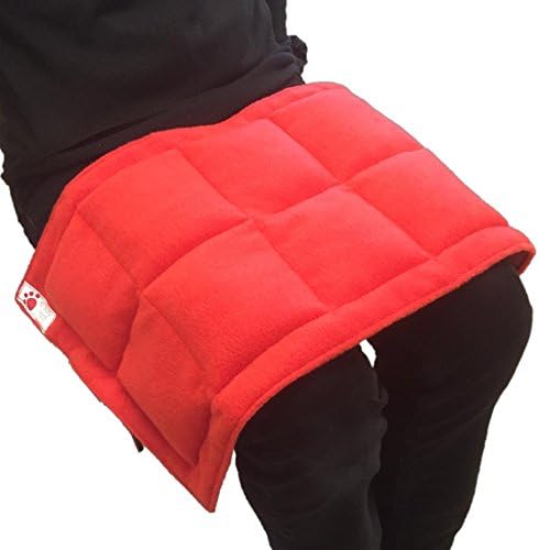 Sensory Direct Weighted Lap Pad - 1kg, For School, At Home & Travelling or On The Go | Soft & Comfortable Sensory Pad |Wipe Clean, Water Resistant, Fire Retardant| Anxiety Relief For Autism, ADHD | Fidget Aids for Kids | Blue