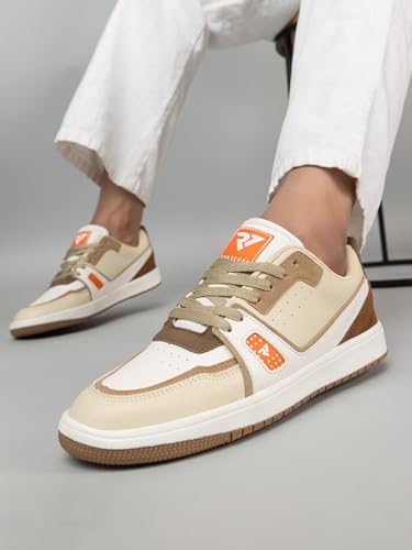 Image of Run 07 Mens Spectra PU Sole Superior Grip Mid Top Sneakers | Casual Shoes | Solid Smart Casual Walking Shoes | Cushioned Footbed with Extra Comfort Shoe