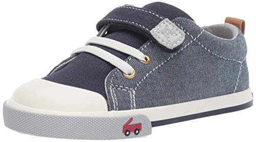 See Kai Run Stevie II Gray/Navy 11.5