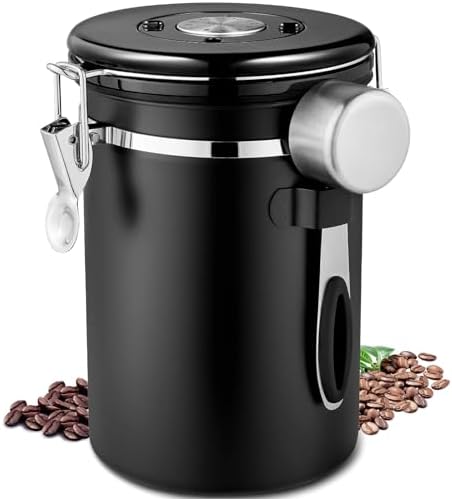 PHENOFICE Kaffeestampfer 2-in-1 - Edelstahl Mit Löffel Für Espresso