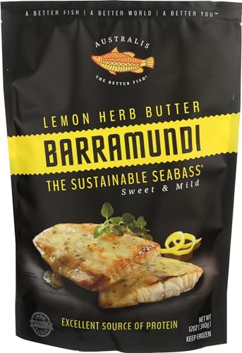 Australis Barramundi Fillet with Lemon Butter, 340 g- Frozen