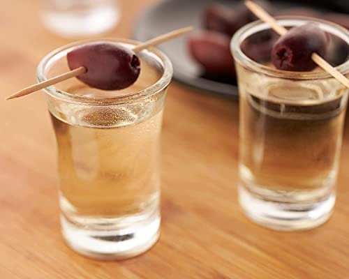 ABRUS 8Pc Heavy Base Shot Glasses 45ml, Set of 8 Shot Glasses - Image 3