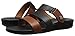FitFlop Women's Gladdie Slide GLADIATOR Sandal, black/Tan, 8 M US