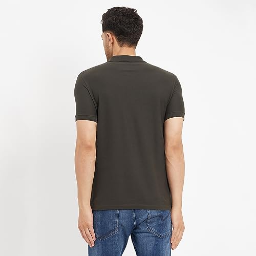 Image of Duke Stardust Men Half Sleeve Cotton T-Shirt (SD51 Military M)