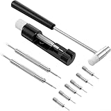 Outils de barre à ressort : doté d'outils de barre à ressort à double tête avec une aiguille ronde pour le retrait et une extrémité fourchue pour détacher les bracelets des boucles, ce kit améliore la commodité pour changer les bracelets de montre.