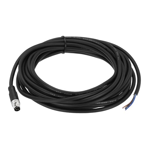 Cable conector M8 para sensores industriales con cable eléctrico de aviación de 6m IP67