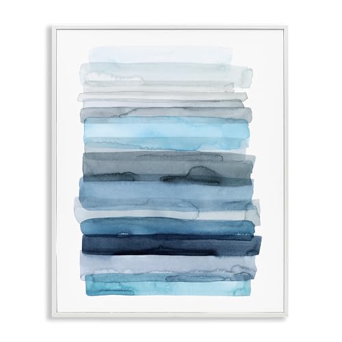 Lignes abstraites inspirées de l'eau décoration salon moderne