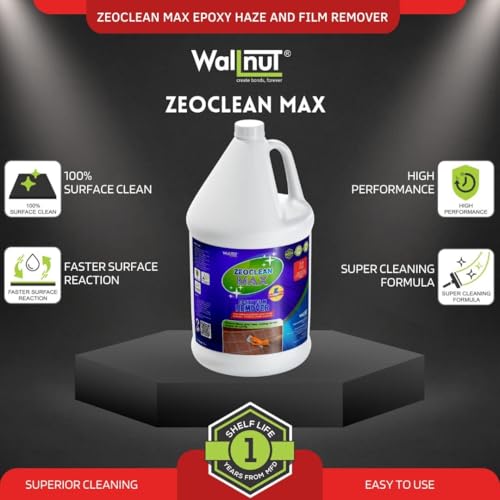 Image of Zeoclean Max | Epoxy Grout Film Remover | Epoxy Haze Remover | Epoxy Film Remover | Epoxy Paint Remover | Pu Remover (500 Ml)