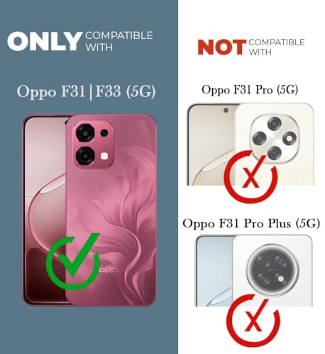 Image of Jkobi Rubberised Back Case Cover for Oppo F31 5G | Oppo F33 5G (Textured Grip Design | Micro-Fiber Cloth Inside | Slim and Light Weight | Soft Touch and Feel)