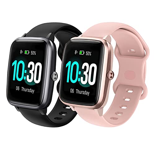 Harikiri Correa Compatible con Veryfitpro ID205L,19mm Correas Reloj Silicona...