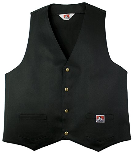 Ben Davis Solid Black Vest (X-Large)