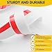 Garage Door Seal Top and Sides - 40 FT TPE Weather Stripping Garage Door Seal Replacement Weatherproofing Universal Sealing, White