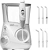 Waterpik Ultra Irrigador Dental Sobremesa Profesional con Agua a Presión y Sistema Avanzado de Control de Presión Mediante 10 Posiciones con 6 Boquillas, Eliminación de Placa Dental, Blanco (WP-660EU) #1