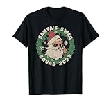 Christmas Santa Meme Santa's Swag Squad 2023 with Sunglasses T-Shirt