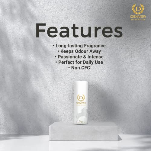 DENVER Pride Deodorant For Men -150ML Each (Pack Of 3) | Long Lasting Fragrance Deo Combo Set Of 3