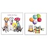 Bundle of 2 20 count 3 Ply Paper Cocktail Napkins Best In Show and Birthday Bash