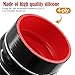 Straight Coupler Silicone Hose ID 3-3/4 inch 4 Ply Polyester Reinforcement as Turbocharger Tube Air Intake Pipe with 2 Stainless Steel T Clamps