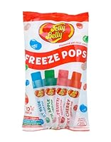 Freeze Pops, 10 x Wassereis zum Einfrieren, vier Sorten 4 x Kirsch, 2 x Blaubeer, 2 x Apfel, 2 x Tutti Frutti, 10 Eisstangen (10 x 50 ml)