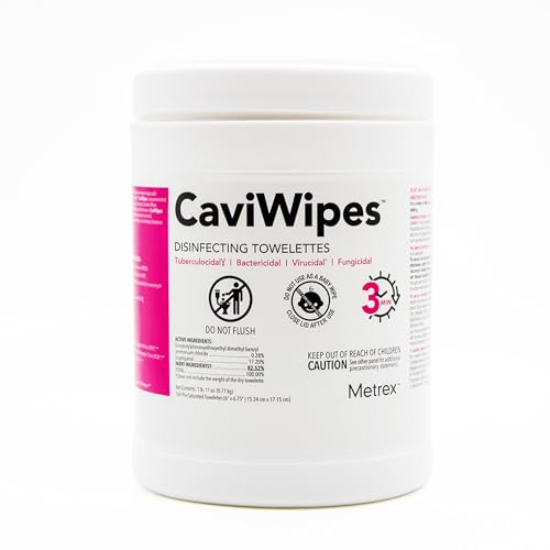 Cavicide and CaviWipes, CaviWipes, 160/pop-up dispenser, fragrance free