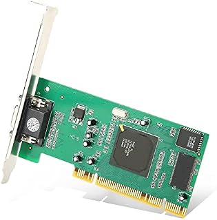 Graphics Card,MultiDisplay Video Card,Graphics Card VGA PCI 8MB 32Bit Desktop Computer Accessories,Low Profile, Low Consumption Graphics Card