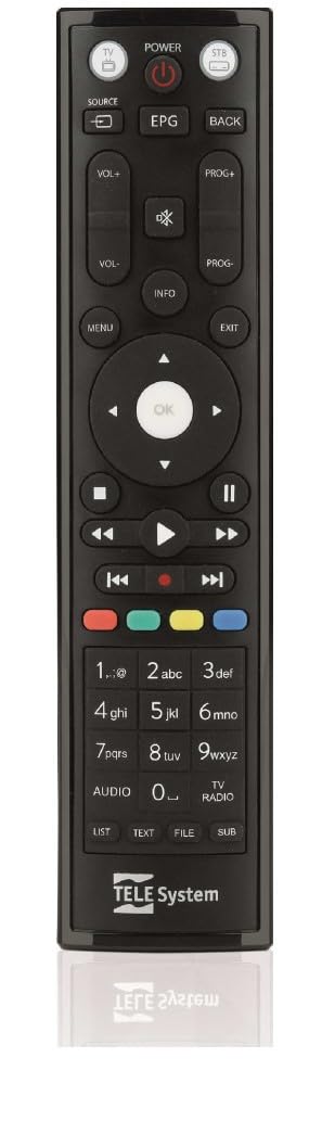 Tivusat TeleSystem TS9020 HD PVR Replacement Remote Control (V7)