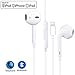 Produktbild In-Ear Kopfhörer für iPhone 11 HiFi-Audio Stereo Kopfhörer Ohrhörer, mit Mikrofon und Lautstärkeregler, kompatibel mit iPhone 11 Pro Max/XS Max/XS/X/XR/8P/8/7P/7, unterstützt alle iOS Systeme-Weiß