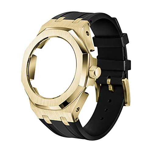 Boîtier en acier inoxydable et bracelet caoutchouc GA2100 contre l'usure