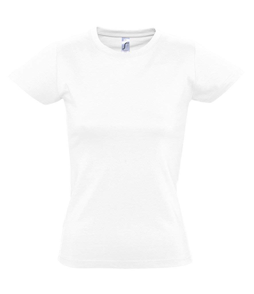 SOL'S Womens Imperial Heavy T-Shirt - White - S