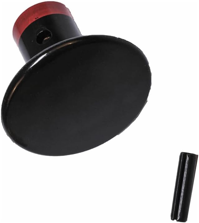 Mytee Products Black Heavy Duty Air Brake Valve Knob - Push/Pull Valve Knob Replaces 241866, Velvac 034052, MCI 4G-22-127, Bendix BEN-241866,