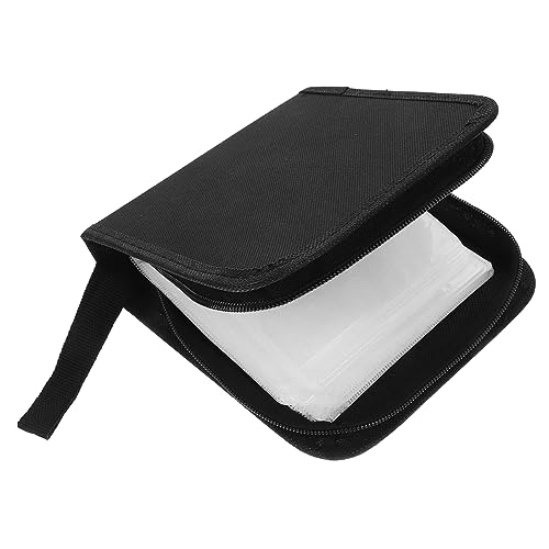Ciieeo Cd Binder Dvd Case Holder Oxford Fabric 40 Capacity T