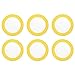 Produktbild Ritzenhoff & Breker Doppio Dessertteller, 6er Set, Kuchenteller, Frühstücksteller, Porzellan, Sonnengelb, Ø 20 cm, 565058